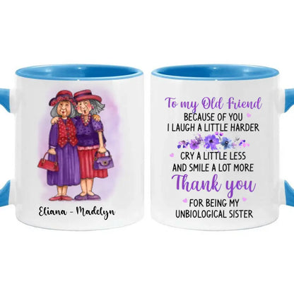 Old Friend Smile A Lot More Mug