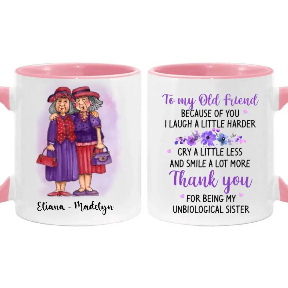 Old Friend Smile A Lot More Mug