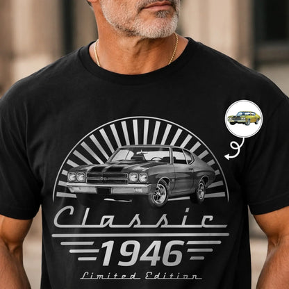 Custom Photo T-shirt - Personalized Father's Day Birthday Gifts For Dad, Grandpa, Family, Yourself