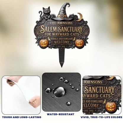 Salem-Sanctuary-For-Wayward-Cats-Ferals-And-Familiars-Welcome-Personalized-Garden-Stake_5