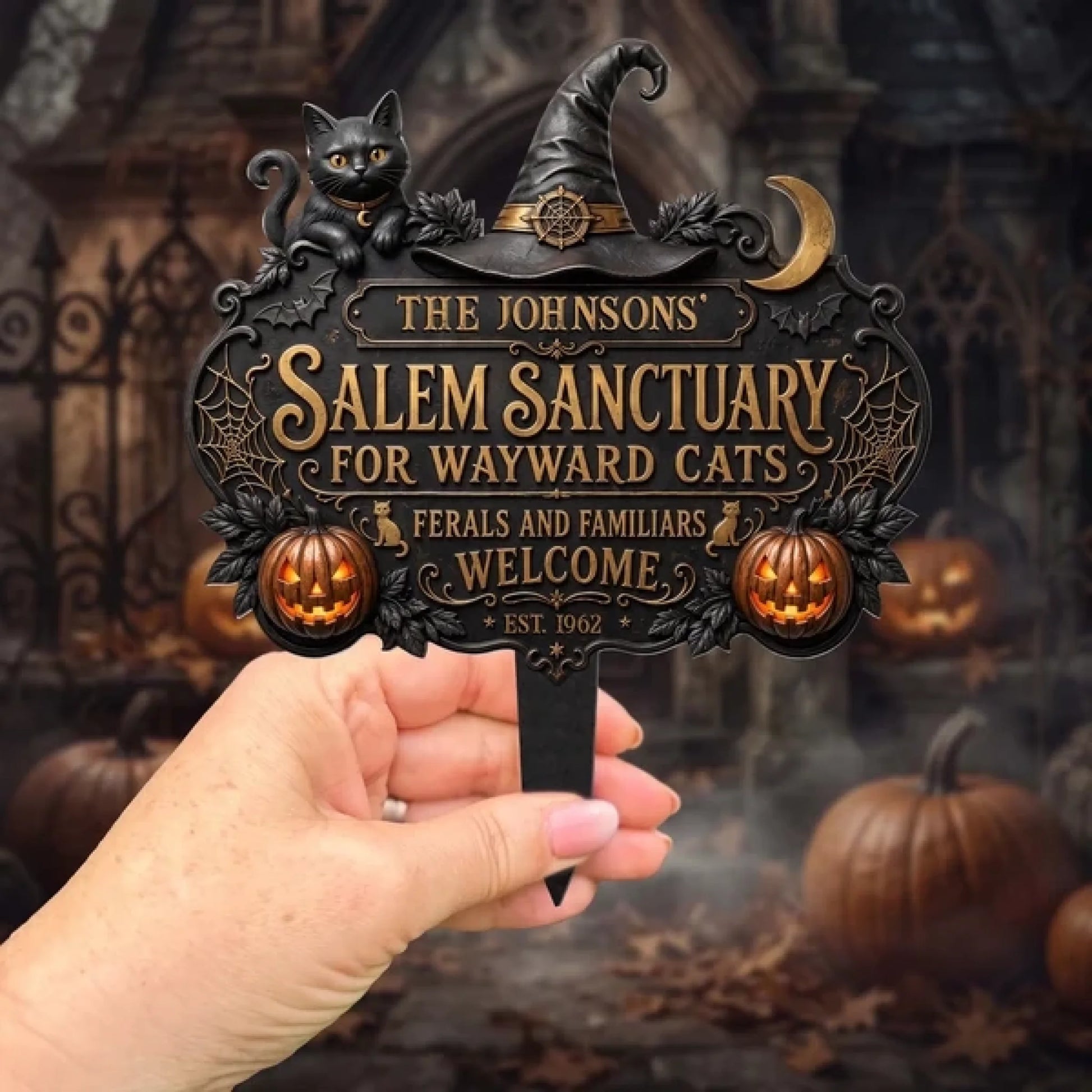 Salem-Sanctuary-For-Wayward-Cats-Ferals-And-Familiars-Welcome-Personalized-Garden-Stake_3