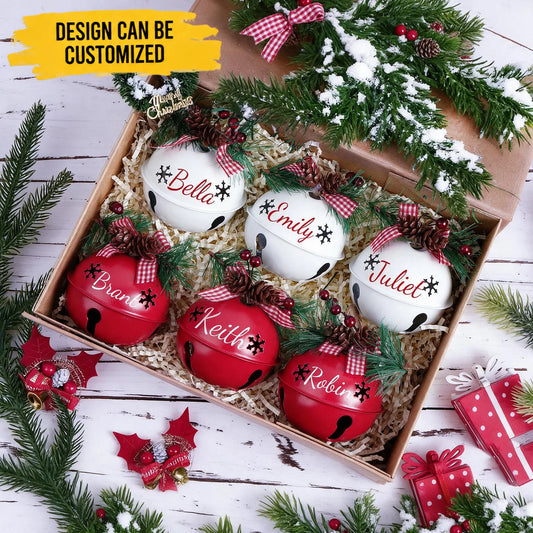 Custom Metal Christmas Jingle Bell
